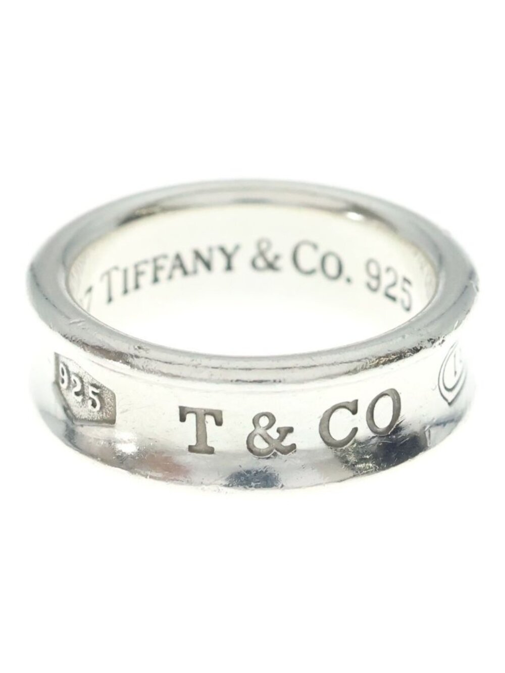 Tiffany & Co 1837 Narrow Ring Silver
